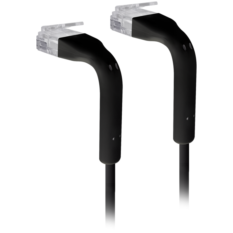 Ubiquiti U-Cable-Patch-1M-RJ45-BK Ultra-thin OD 3mm Ethernet patch cable