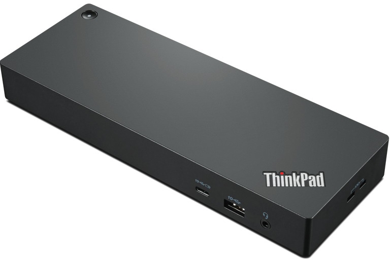 Lenovo - ThinkPad Thunderbolt 4 Workstation Dock - Dock - Ethernet LAN (RJ-45) ports 1 - DisplayPorts quantity 2 - USB 3.0 (3.1 Gen 1) ports quantity 3 - HDMI ports quantity 1 - Ethernet LAN - 230 W - Warranty 12 month(s)