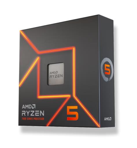 CPU|AMD|R5-7600X|AMD Ryzen 5|AMD RyzenT 5|7600X| 4.7 GHz|6xCores|Cache 32 MB|Socket Socket AM5|TDP 105 W|GPU Yes|Box|100-100000593WOZ