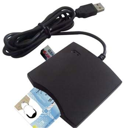 Transcend - SMART CARD READER USB PC/SC Black