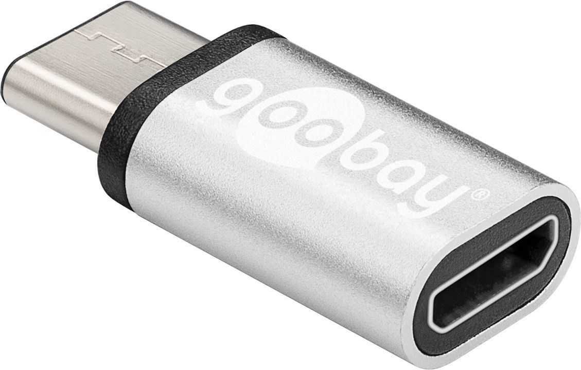 Goobay - USB-C to USB 2.0 Micro-B adapter - 56636 - USB Type-C - USB 2.0 Micro female (Type B)