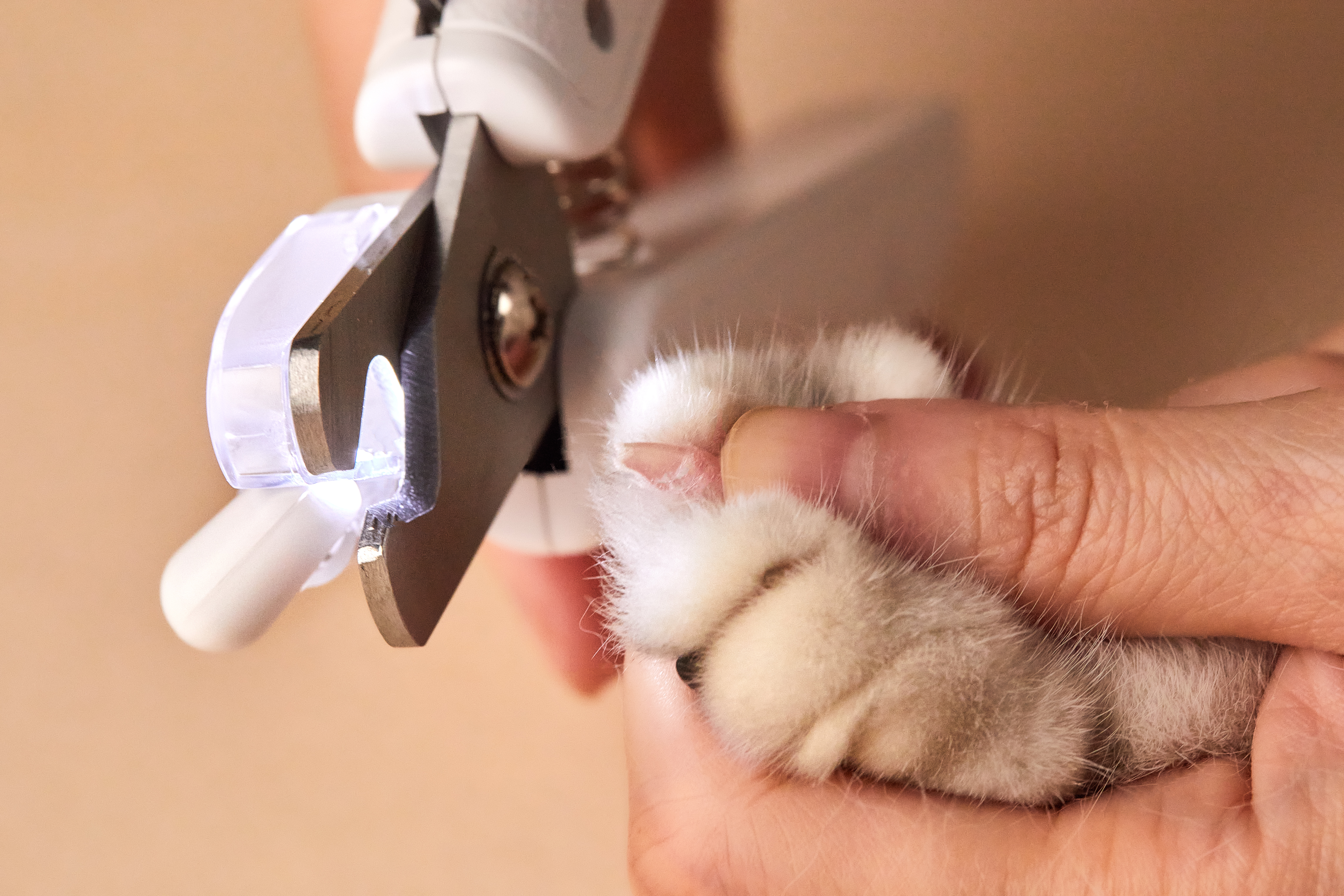 PETKIT - LED Light Nail Clipper - White