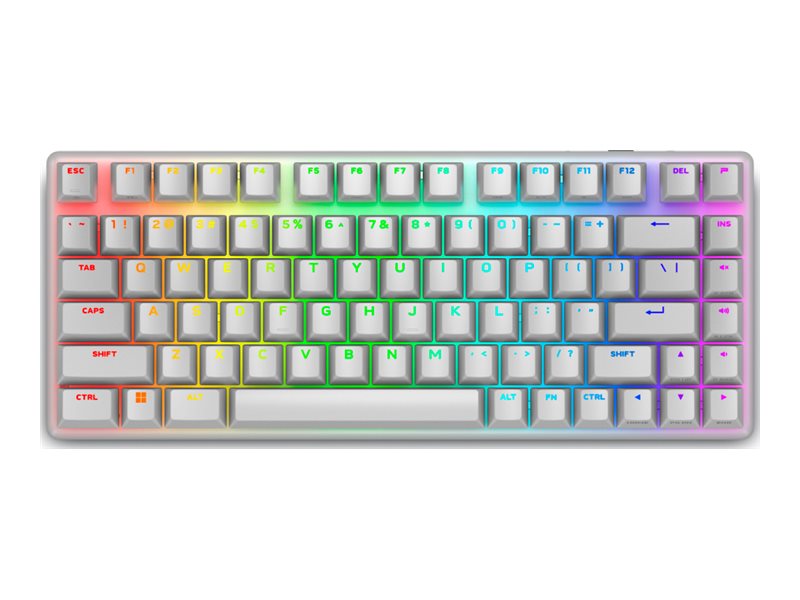 Dell 545-BBFR Alienware Pro - Gaming Keyboard - Wireless - Bluetooth - US - Alienware Linear Mechanical - Lunar Light