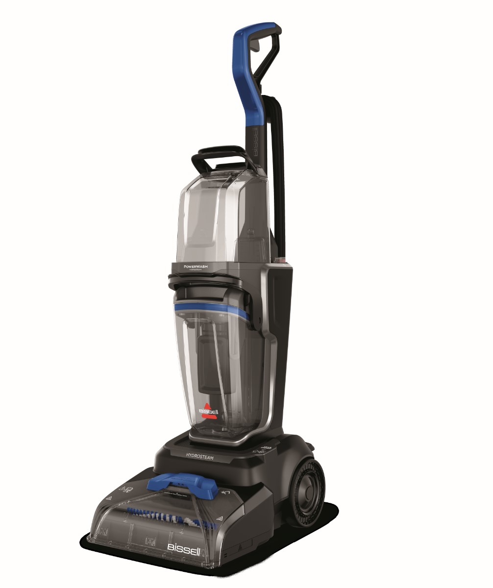 Bissell Carpet Cleaner - PowerWash Hydrosteam - Corded operating - Washing function - 1400 W - Black/Cobalt Blue