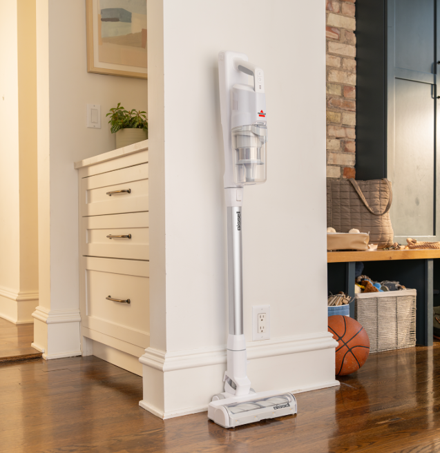 Bissell Stick Vacuum - PowerClean - Cordless operating - 200 W - Operating time (max) 40 min - Warm White/Gray/Sparkling Silver