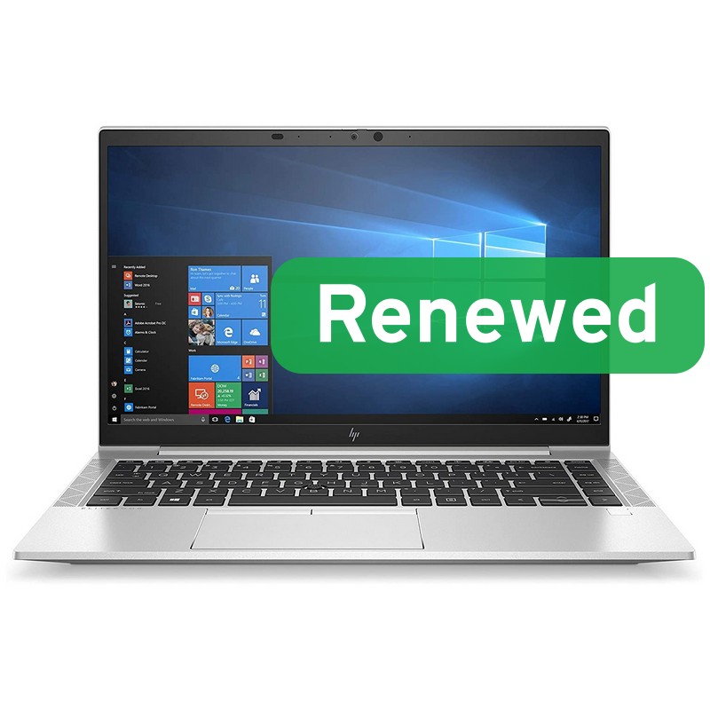 HP Renewed - Grade B - EliteBook 845 G7 - 14 - AMD Ryzen 5 Pro 4650U - 16GB - AMD Radeon - 256 GB - US Backlit - SCR - Windows 11 Pro