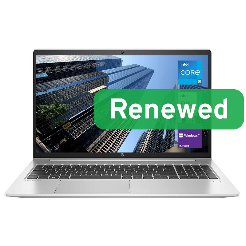 HP Renewed - Grade B - ProBook 450 G8 - 15.6 - Intel Core i5-1135G7 - 8GB - Intel Iris Xe - 512 GB - US Backlit - N - Windows 11 Pro