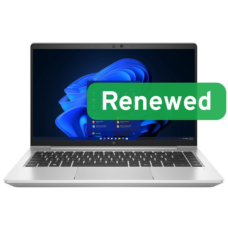 HP Renewed - Grade B - ProBook 640 G9 - 14 - Intel I5-1235U - 16GB - Intel UHD - 256 GB - NORD Backlit - SCR - Windows 11 Pro
