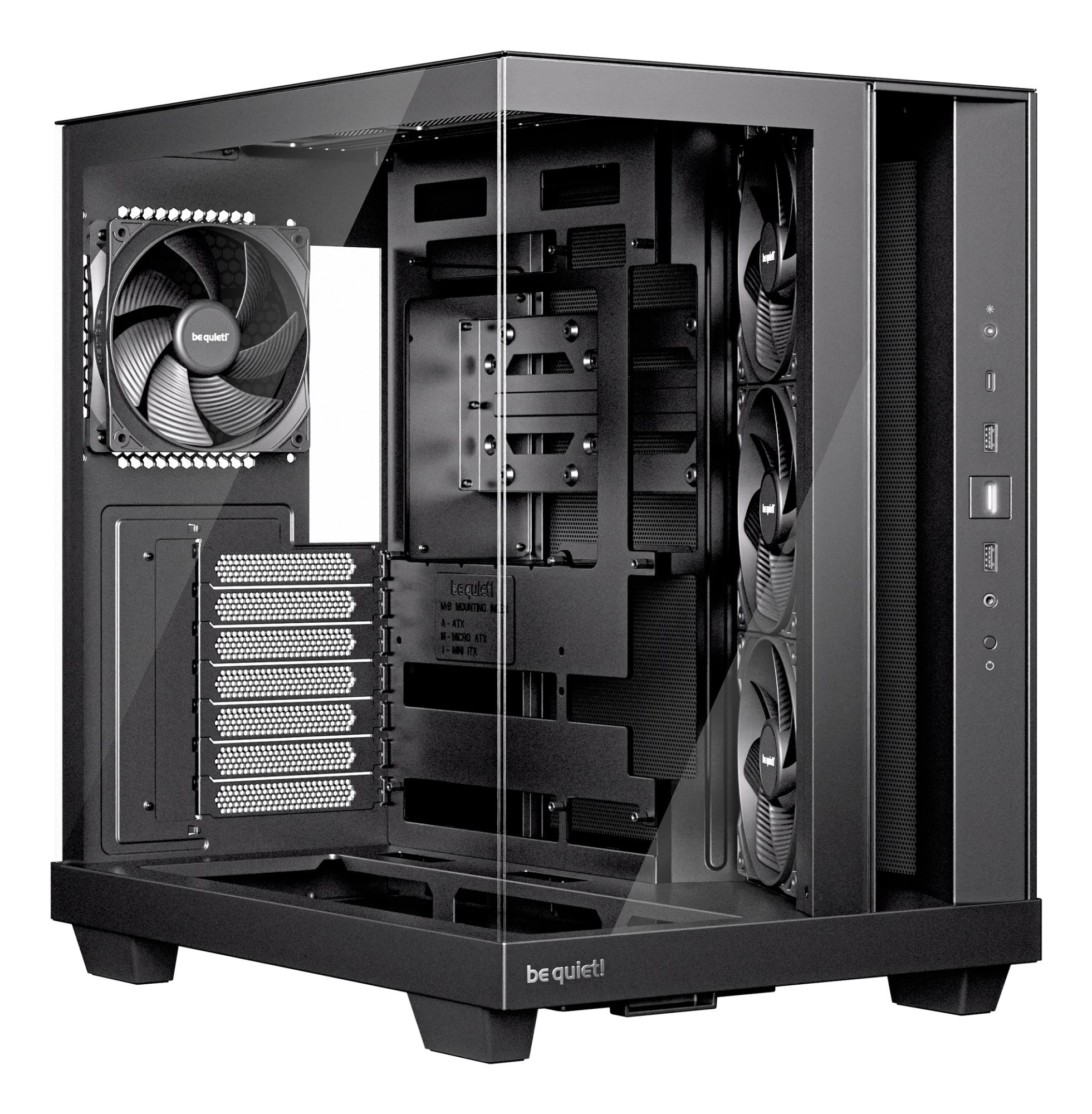 Case|BE QUIET|ATX/micro ATX/Mini-ITX|Black|Midi Tower|PC|BGW83