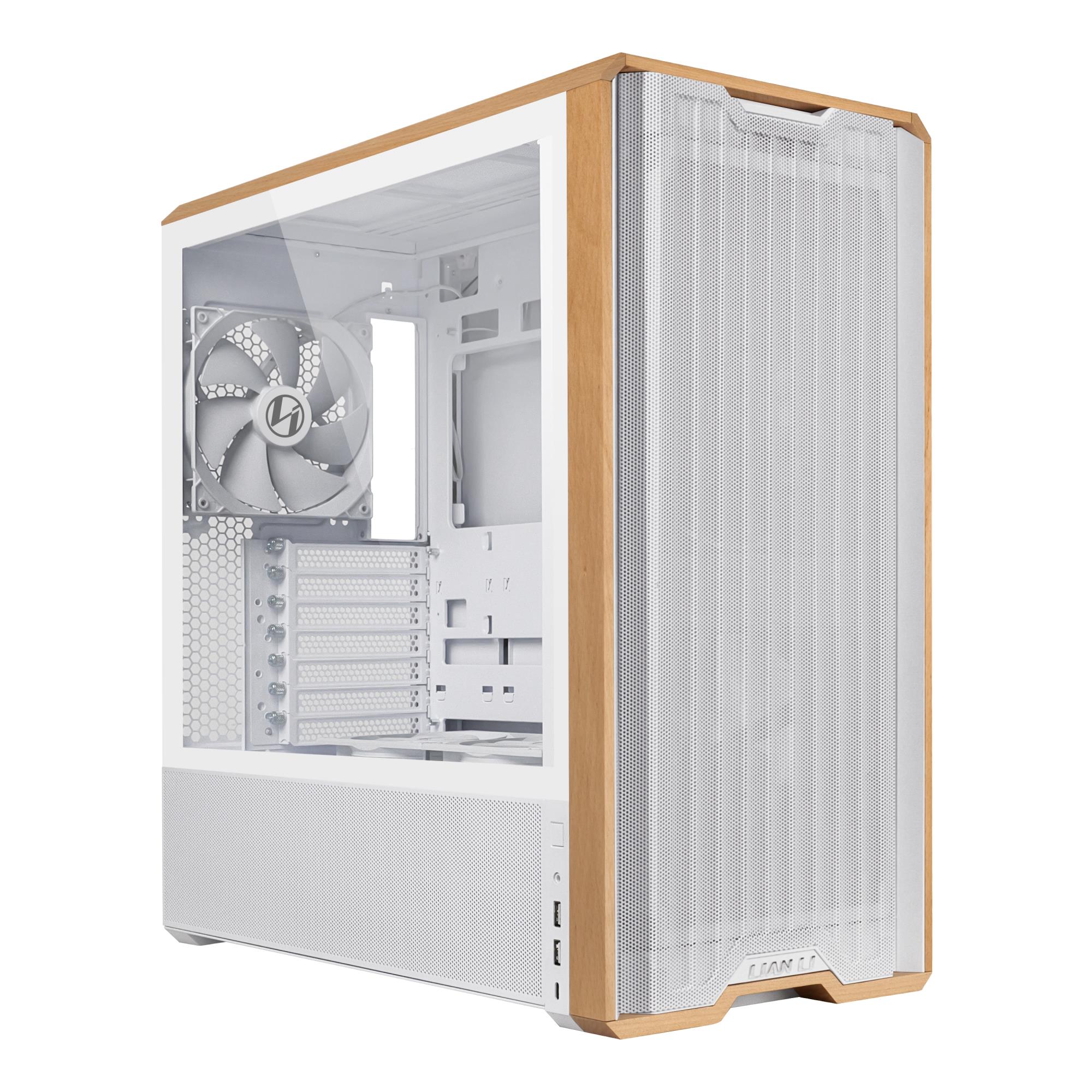 Case|LIAN LI|ATX/EATX/SSI EEB|White/Wood|Midi Tower|PC|Lian Li Lancool LAN217W White (G99.LAN217W.00)|G99.LAN217W.00