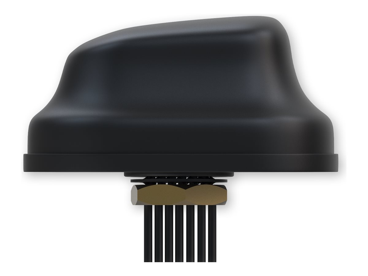 Teltonika 5G COMBO MIMO MOBILE/GNSS/WIFI ROOF SMA ANTENNA - PR1KC640 - Screw mounted - Gain 4 dB - 0.617 - 0.960 / 1.710 - 2.690 / 2.900 - 4.200, 1.164 - 1.300 / 1.559 - 1.610, 2.400 - 2.4835 / 4.900 - 5.925 GHz - Antenna connector type SMA Male