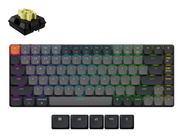 KEYBOARD WRL K3 RGB/BLACK K3X-B4 KEYCHRON