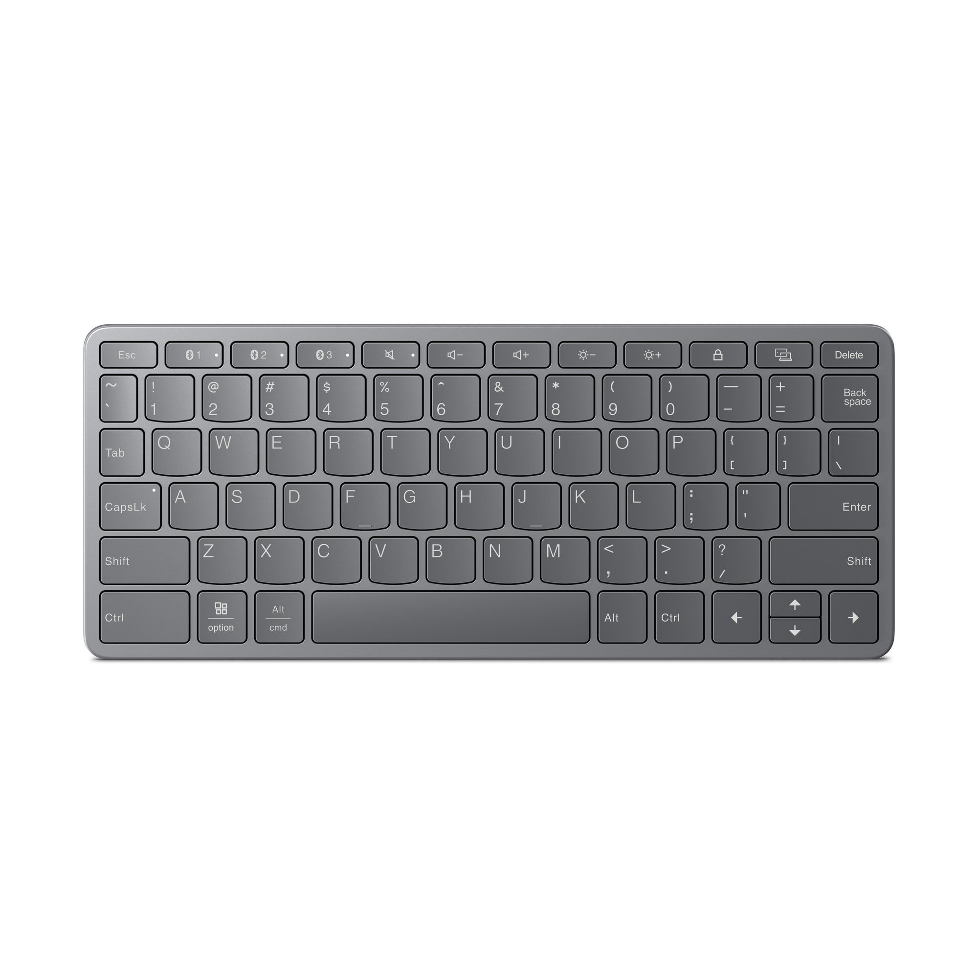Lenovo - Multi-Device - Keyboard - Wireless - English