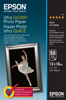Ultra Glossy Photo Paper - Photo Paper - 300 g/m² - 13 x 18 cm